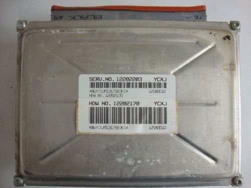 01 02 03 chevrolet gmc s10 sonoma 2.2l at ecu 12202203