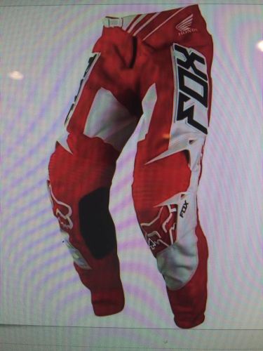 Fox racing 360 honda pants motocross pant  size 30
