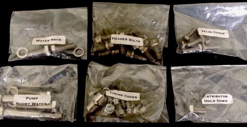 Small block chevy bolt kit