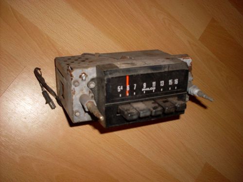 1976 77 78 mustang original philco ford radio 6a d6ta-18806