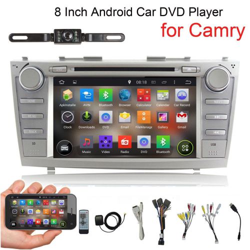Quad core android car stereo dvd player car gps bt wifi radio for toyota camry