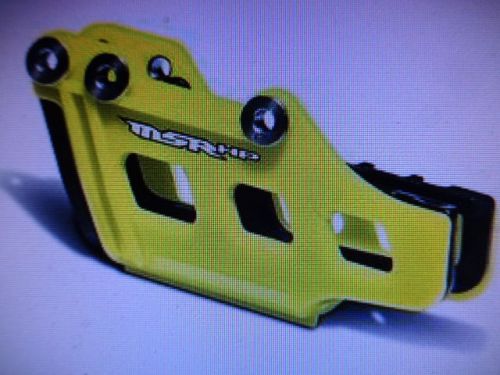 Suzuki drz400e all years complete chain guide yellow color