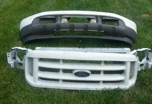 Ford f350 front bumber and grille