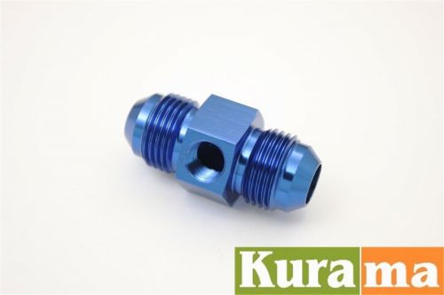Fuel pressure take off aluminum fittings -8 an an8 racing gauge port