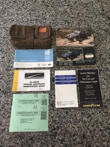 2005 jeep wrangler owners manual rubicon sport x