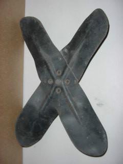 GM Chevy STRAIGHT 6 Olds Pontiac Buick 4-Blade Fan 16 1/2