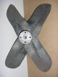 GM Chevy STRAIGHT 6 Olds Pontiac Buick 4-Blade Fan 16 1/2