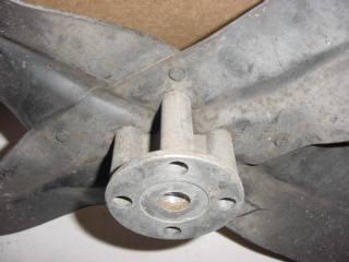GM Chevy STRAIGHT 6 Olds Pontiac Buick 4-Blade Fan 16 1/2