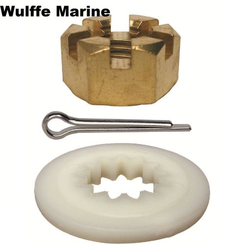 Prop nut kit johnson evinrude omc (nut,spacer &amp; cotter pin) rpl 18-3716 175267