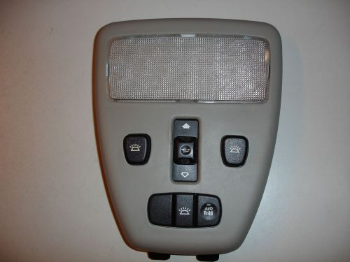 Jaguar s-type overhead center console sunroof &amp; map light switch 2000 2001 2002
