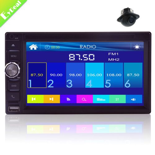 Sell 6.5" Double 2DIN HD In Dash Stereo Car CD DVD Player Bluetooth
