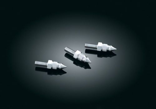 Kuryakyn chrome windshield mounting spikes 4 harley 1369