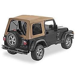 Bestop 54709-37 supertop spice no doors includes hardware 97-06 jeep wrangler
