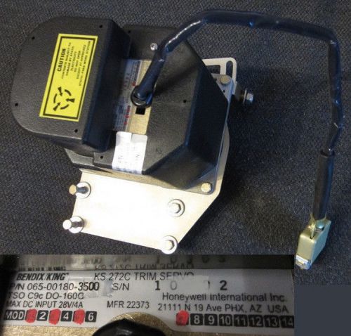 Bendix king ks 272c trim servo 065-00180-3500 28v