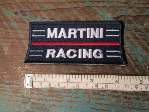 Martini racing patch sheild porsche scca alms 356 911 914 917 carrera gt 996 997