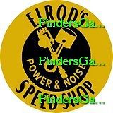 Elrods speed shop decal/sticker