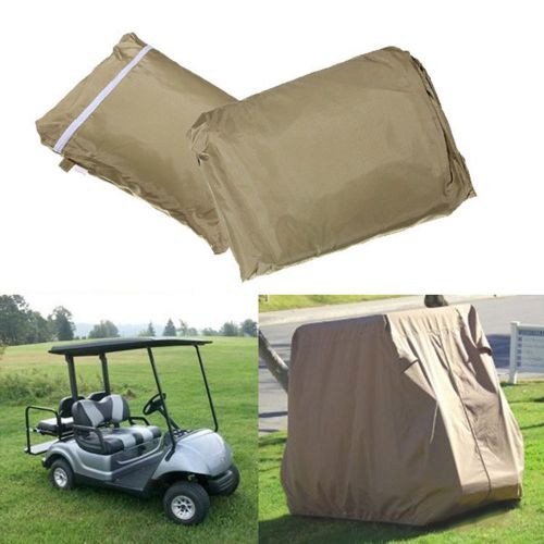 Waterproof golf cart cover roof buggy 4 seats easy yamaha club ez go air vents