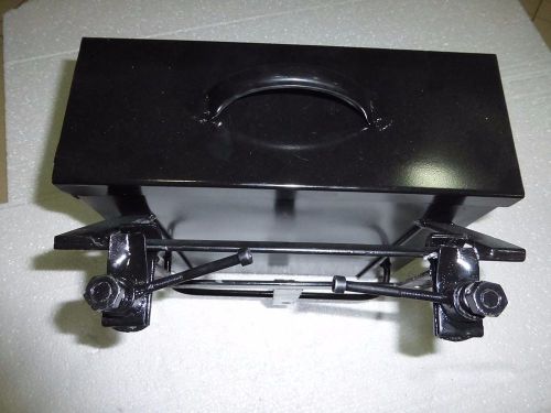 Side metal box with bracket (black) for dnepr, ural, k 750, m 72
