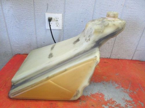2003 03 skidoo ski doo mxz x rev 440 race racing clear gas fuel petrol tank