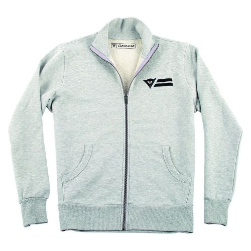Dainese n'joy (enjoy) every road mens zip-up sweatshirt  heather gray