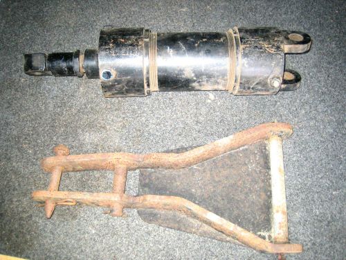 Plow parts - hd hydralic piston &amp; yoke for commercial type truck or tractor