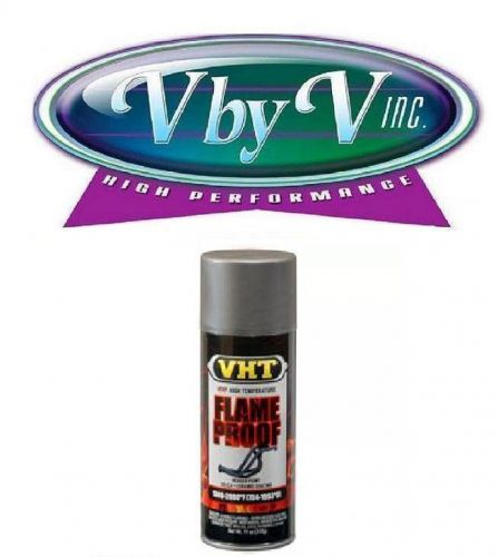 Vht nu-cast, high-temperature, enamel, satin, iron, 11 oz.spray can w/grip each