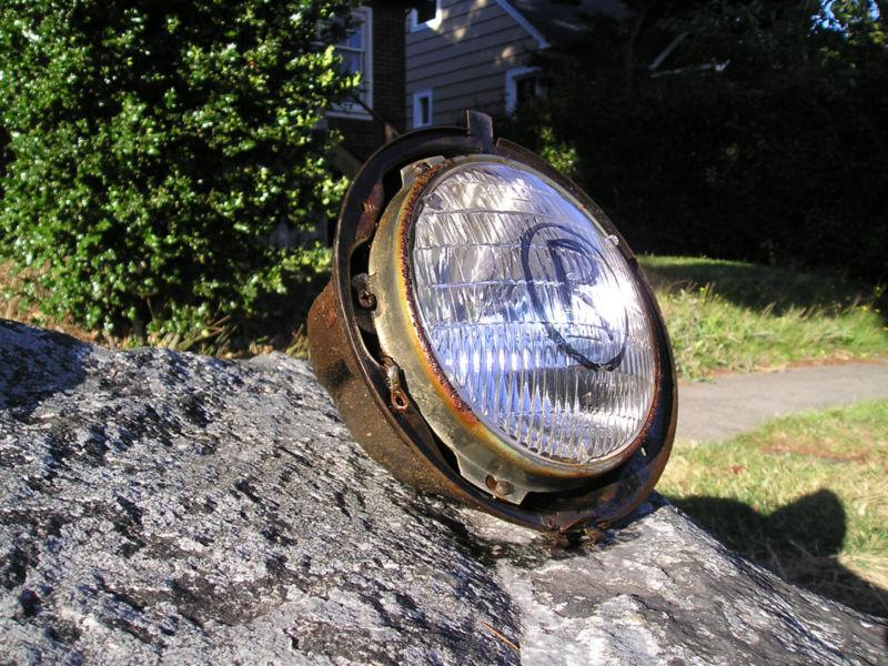 1953 ford passenger car complete headlight buckets