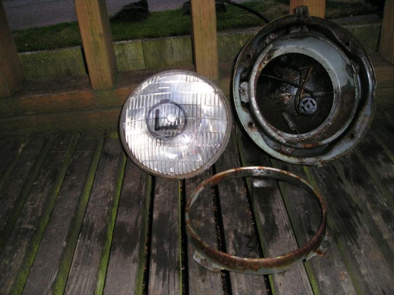 1953 Ford passenger car complete headlight buckets, US $75.00, image 7