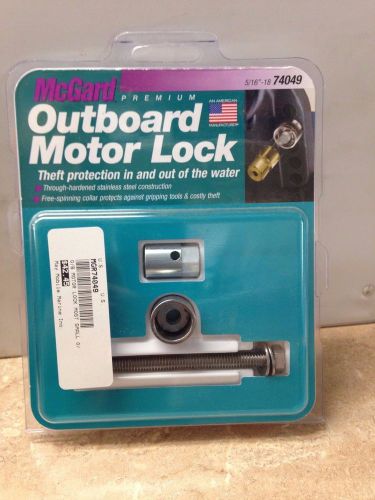 Outboard motor lock 5/16''-18 (74049)