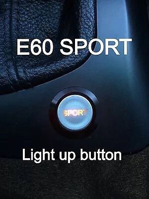Bmw e60 5 series led light up sport mode unlock button cable