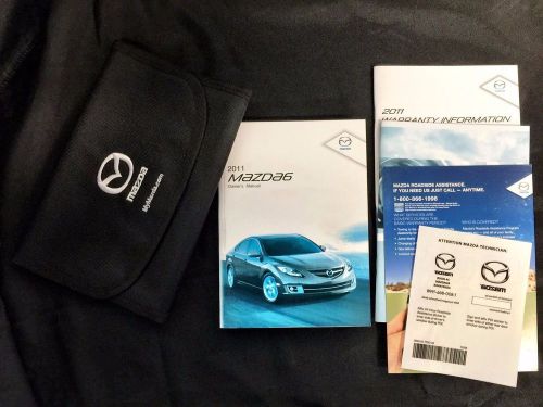 2011 mazda 6 owners manual - complete