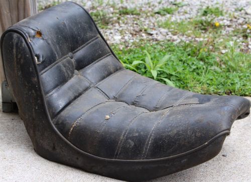 Used harley fxr solo seat 1982-up metal base rat rod old vintage (u-1415)