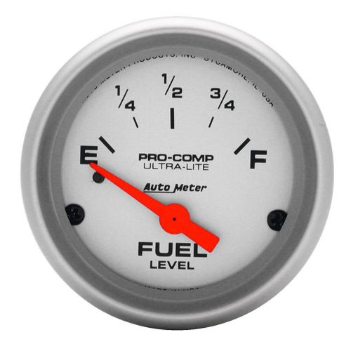Autometer 4317 ultra-lite electric fuel level gauge