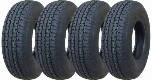 4 new grand ride premium trailer tire st175/80r13 radial 8pr load range d -11012