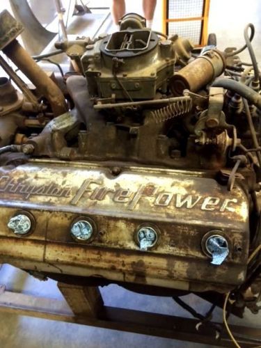 1955  331 (cu-in) hemi motor with 2 speed torque glide transmission