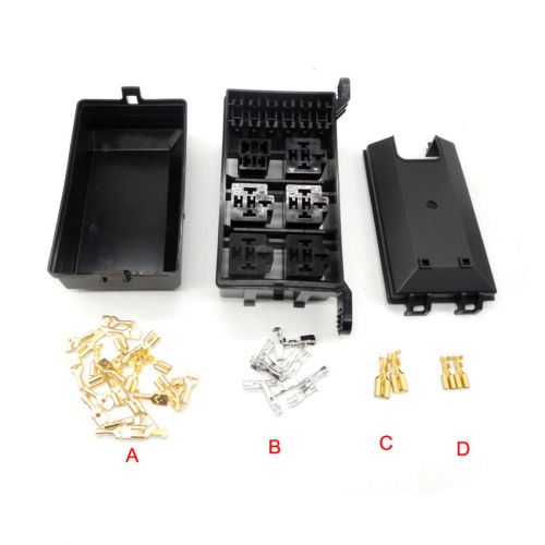 Auto fuse box 6 relay relay holder 5 road the nacelle insurance car insurance