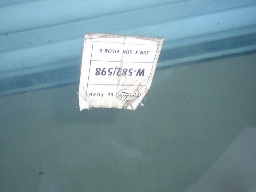 1960-61 ford starliner hardtop/1960 edsel ranger nos brand shade windshield $525