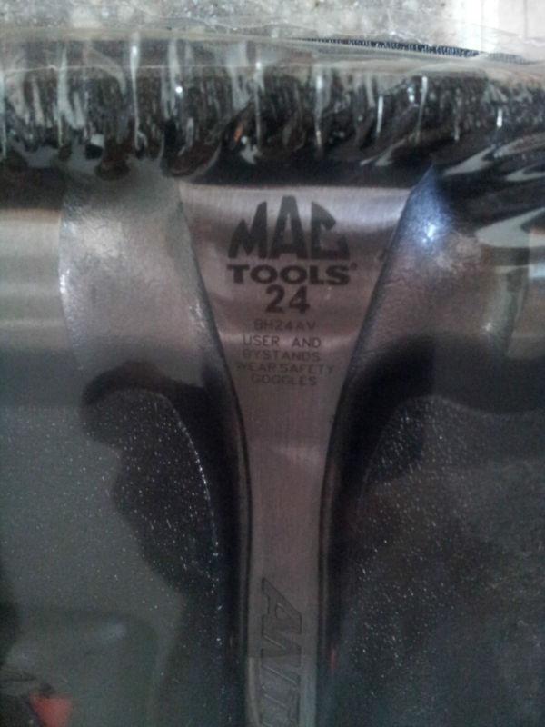 Mac tools 24 ounce antivibe ball peen hammer bh24av brand new