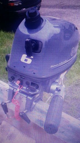 2015 yamaha 6hp four stroke, 10 hours use