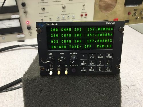 Technisonic tfm-500 vhf/uhf transceiver  971083-1