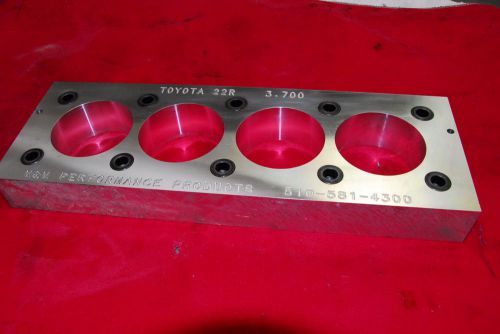 22r toyota torque plate/deck plate 3.700 bore