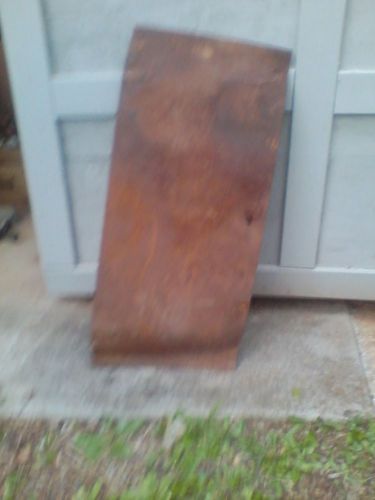 Triumph tr3 trunk lid