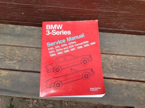 Bmw 3 series bentley service manual # b390 84 to 90