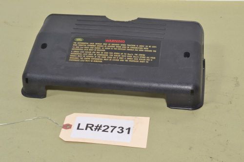 Land rover defender 90, 110, 130  td5 fuse box cover lr #2731