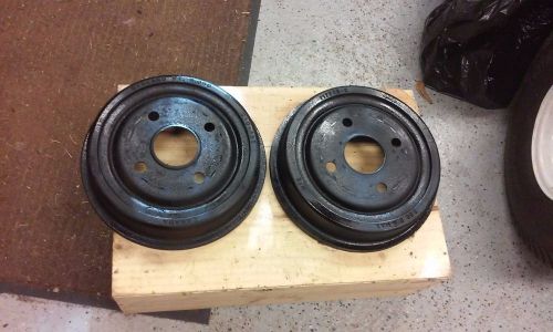 67 mustang rear brake drums