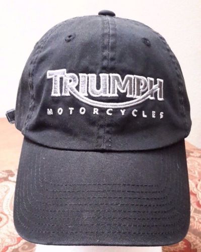 Triumph motorcycles /black baseball cap / free shipping