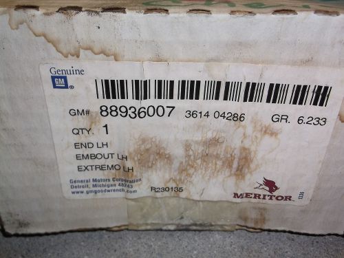 New meritor gm heavy duty tie rod end 88936007 r230135 *free shipping*