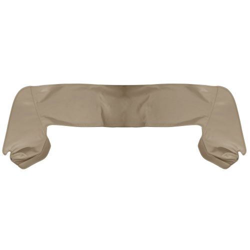 1968 ford mustang - convertible top boot - parchment sierra vinyl