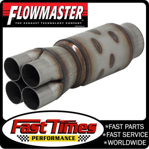 Flowmaster 8178350 scavenger series outlaw ii collector muffler 1-7/8&#034; primary