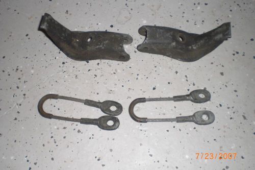 1965 66 67  chevy impala engine stop lift cables brackets